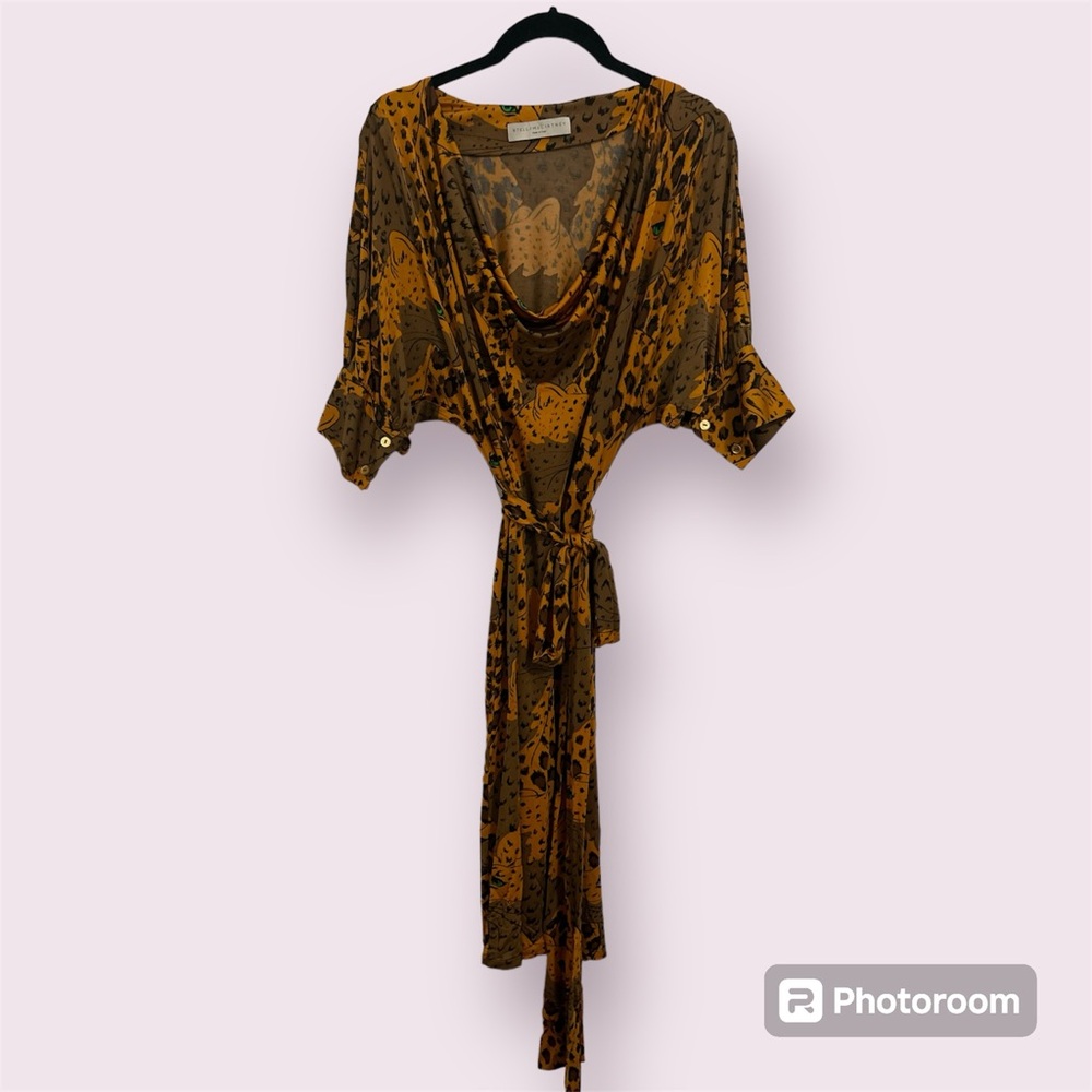 Stella McCartney Leopard Print Dress / 42
